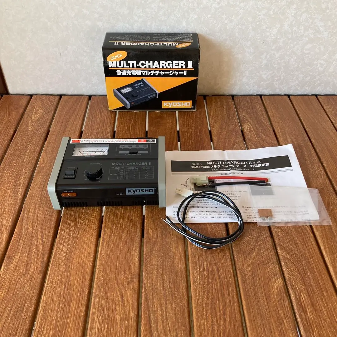 動作未確認 京商 急速充電器 クイックマルチチャージャーII ラジコン 充電