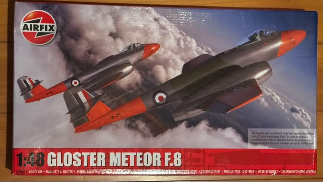 エアフィックス 1/48 グロスター ミーティア F.8 プラモデル 新品未開封