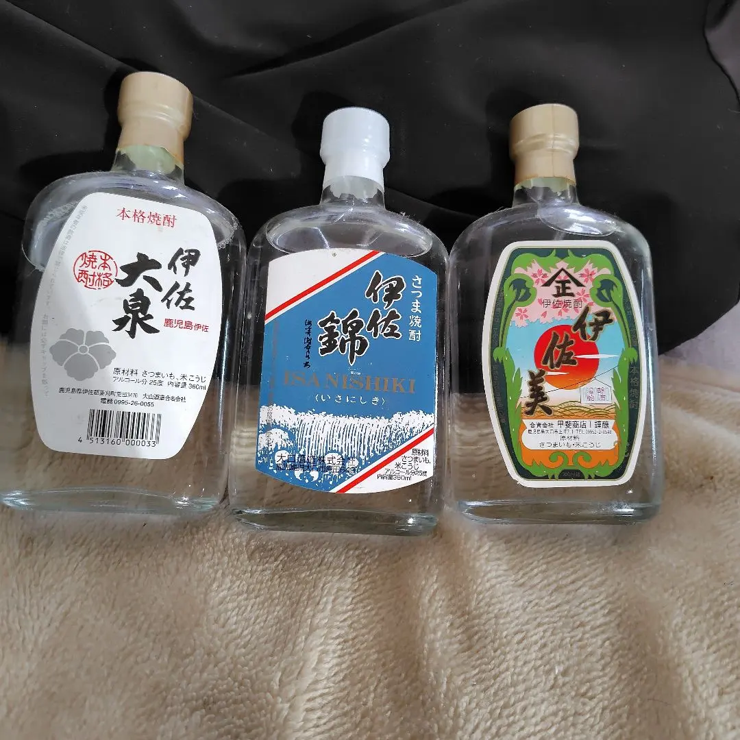 伊佐大泉 焼酎 380ml 25% 本格焼酎などほか2本詰め合わせ