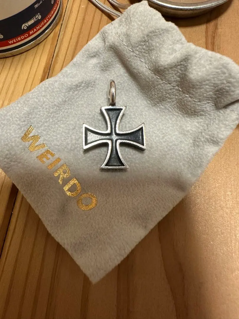WEIRDO JEWELRY Cross Top ペンダント　シルバー925