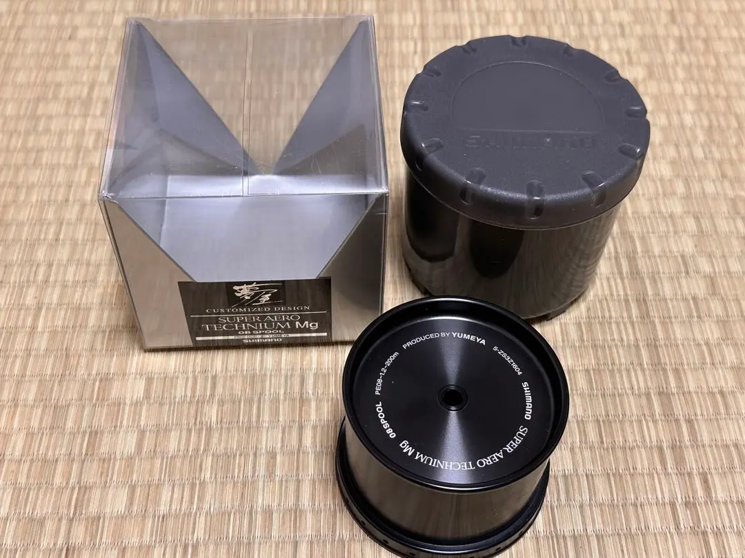 シマノ 夢屋 スーパーエアロテクニウム Mg 用 08スプール 中古品