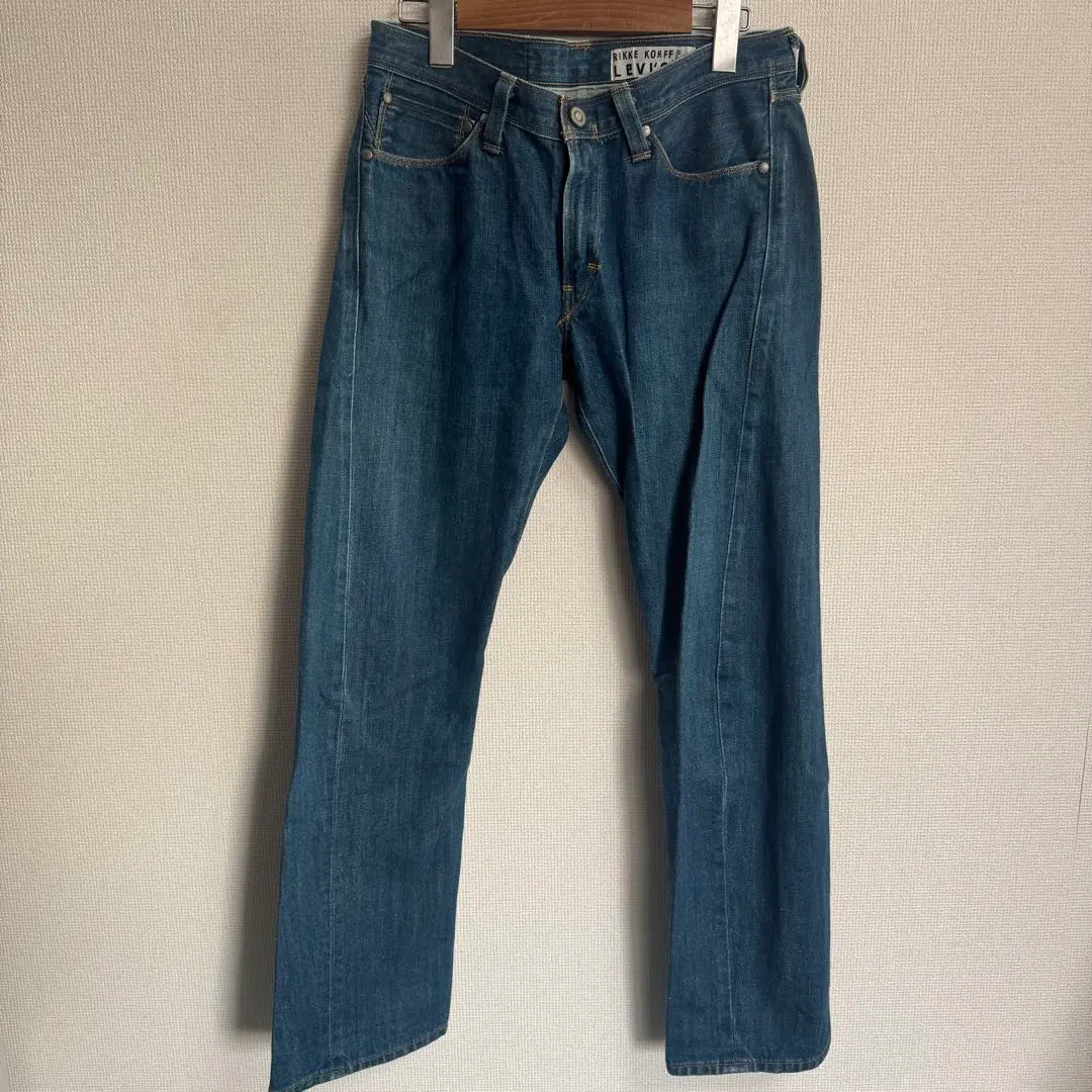 【古着】リーバイス　リッキーコフ　レッド　3D 立体裁断　綿麻