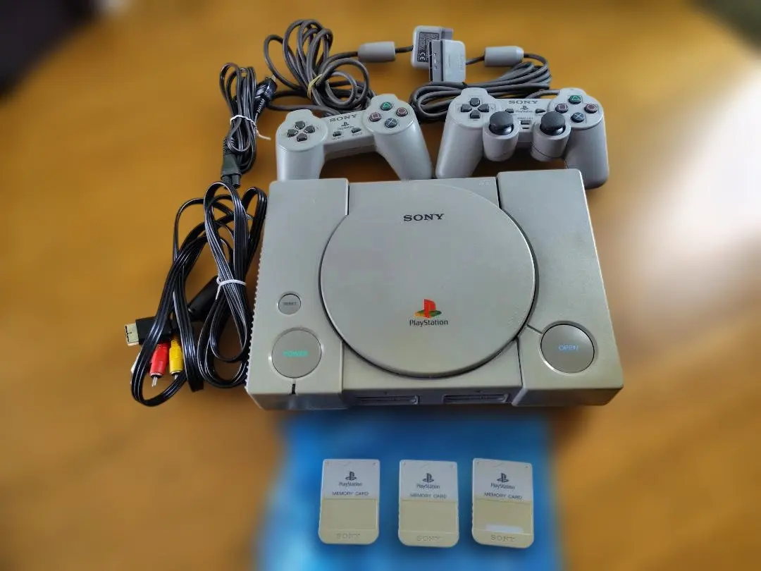 PlayStation(PS1) 本体 ・コントローラー・メモリーカード