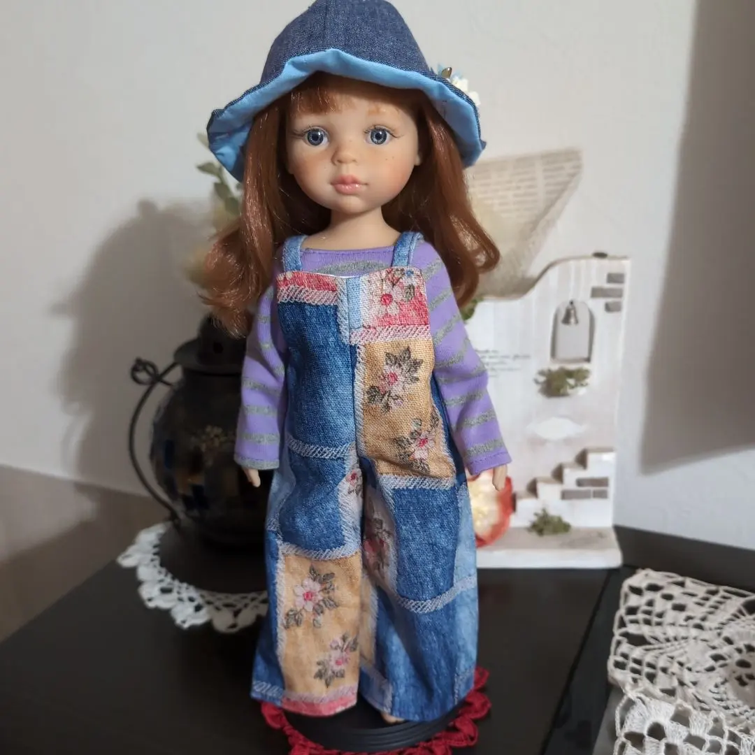 パオラレイナドール★サロペットとロングTシャツのセット✨