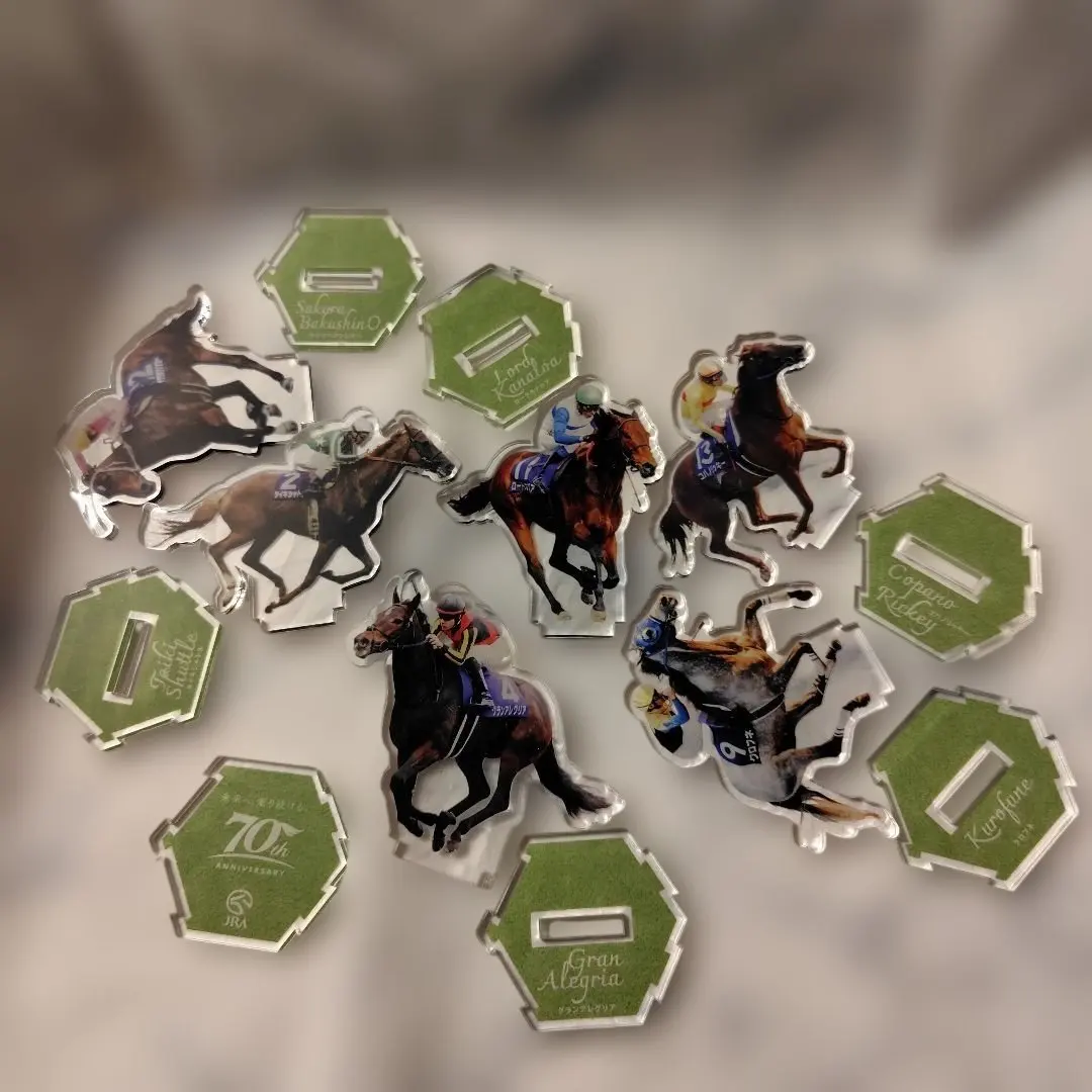 競馬★JRA・70th・ANNIVERSARY・アニバーサリー★アクリルスタンド