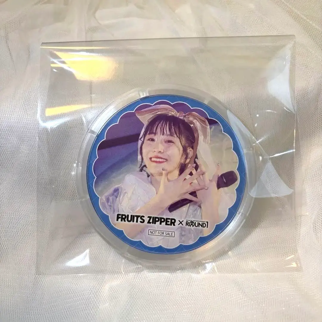 FRUITS ZIPPER × ROUND1 コースター 真中まな