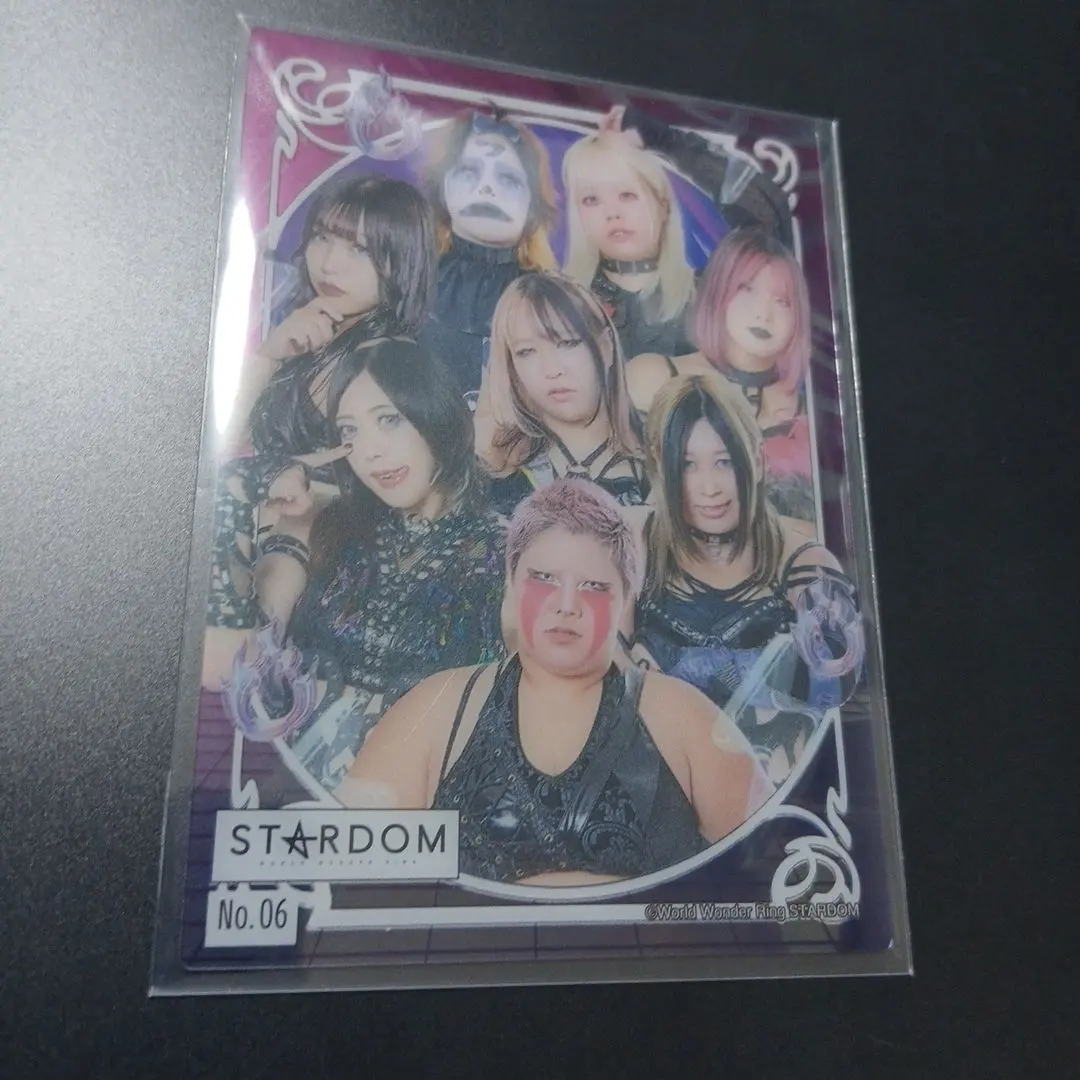 STARDOMスターダムトレーディングカードコレクションクリアH.A.T.E.。