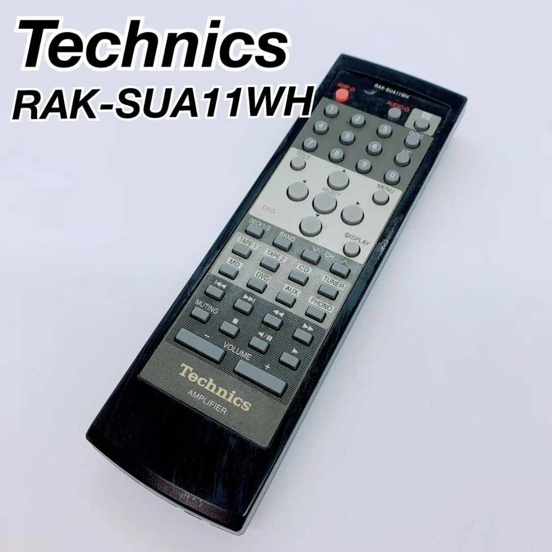 テクニクス　リモコン　RAK-SUA11WH Technics MK0129
