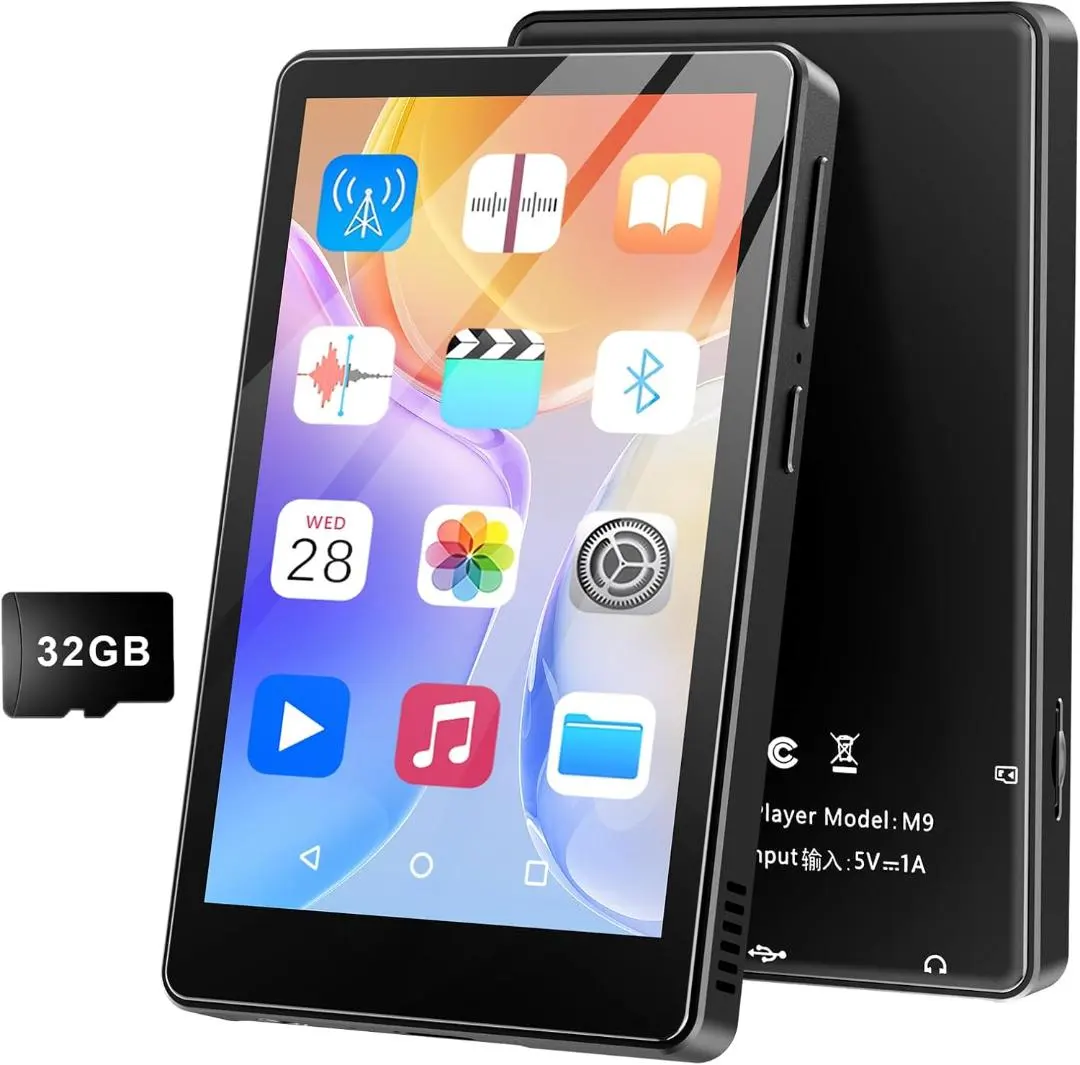 mp3プレーヤー Android搭載 bluetooth 5.0 音楽プレーヤー