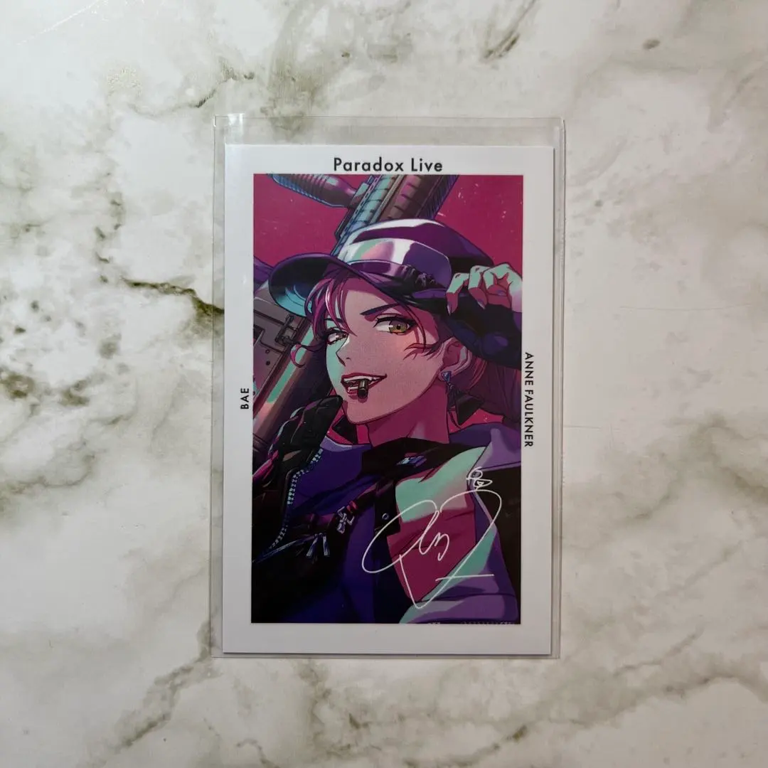 Paradoxlive パラライ アン・フォークナー Gプリ 特典 6周年