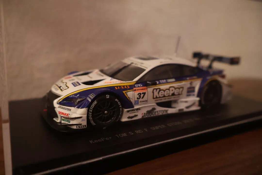 エブロ 1/43 キーパー RC F スーパーGT500 岡山 No.37