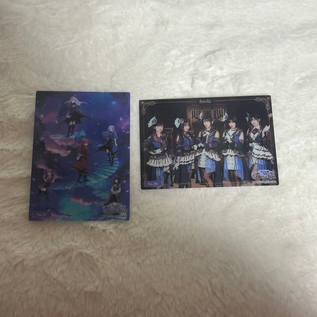 バンドリ Roselia トレーディングカード コレクションクリア