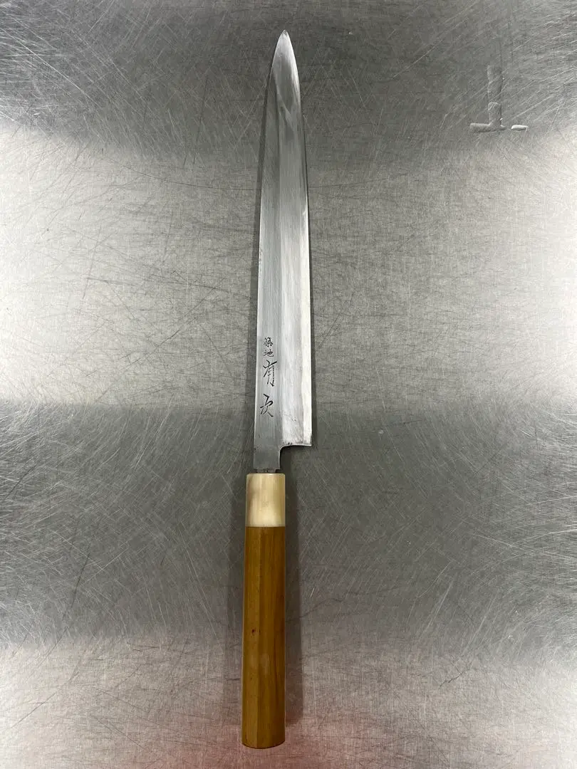 築地　有次　柳刃包丁 30cm 白ニ鋼