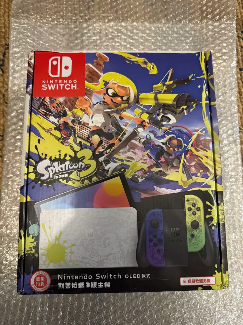 Nintendo Switch有機ELモデルスプラトゥーン3エディション香港版
