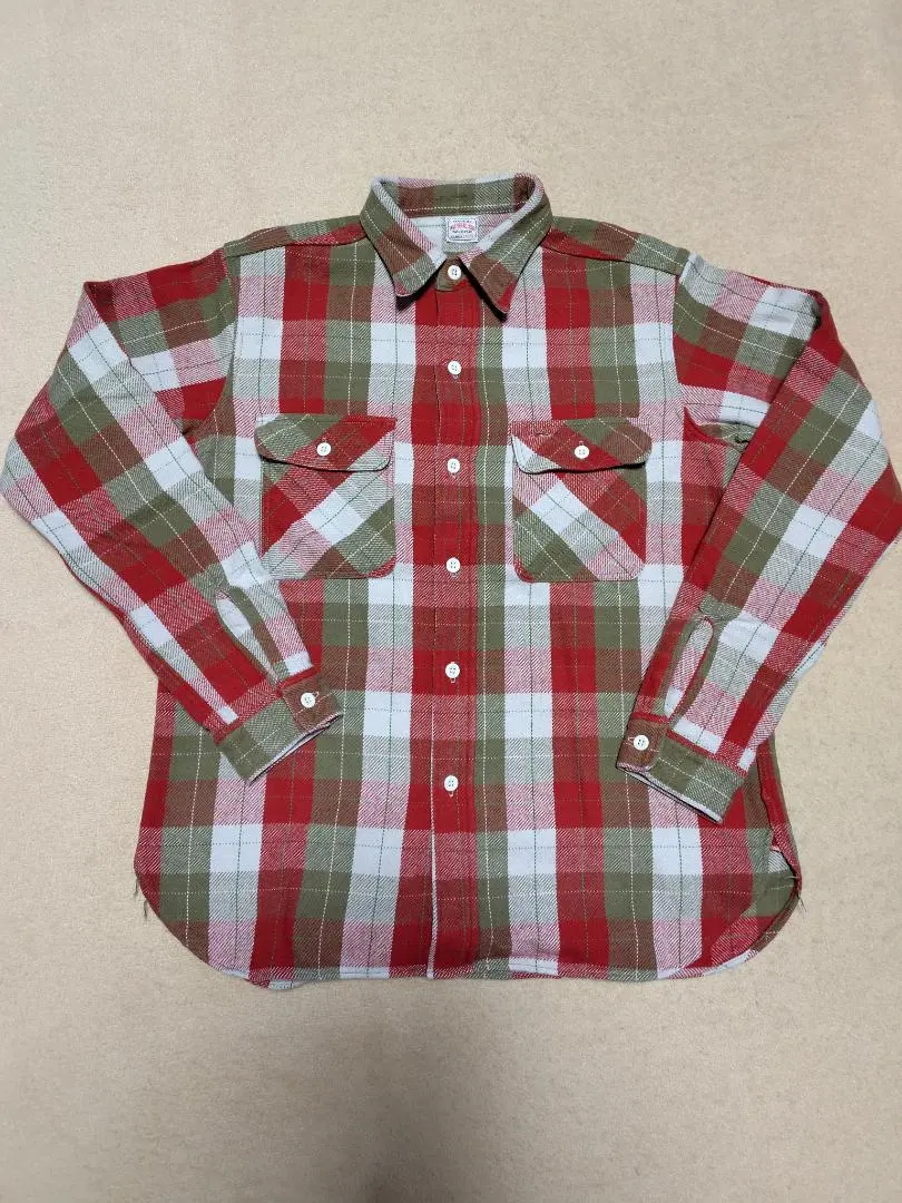 WAREHOUSE ウエアハウス ネルシャツ 42 XL