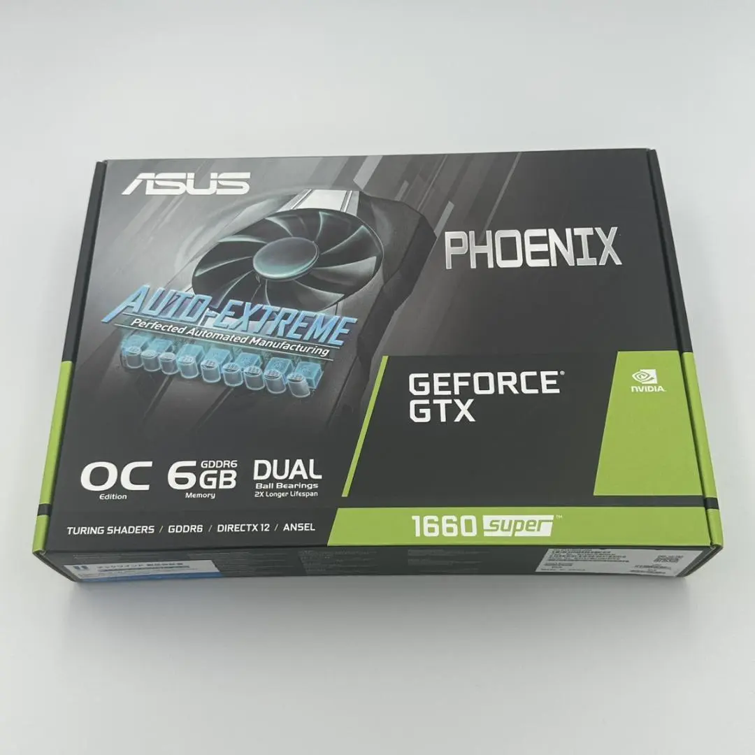 未使用 ASUS グラフィックボード PH-GTX1660S-O6G グラボ