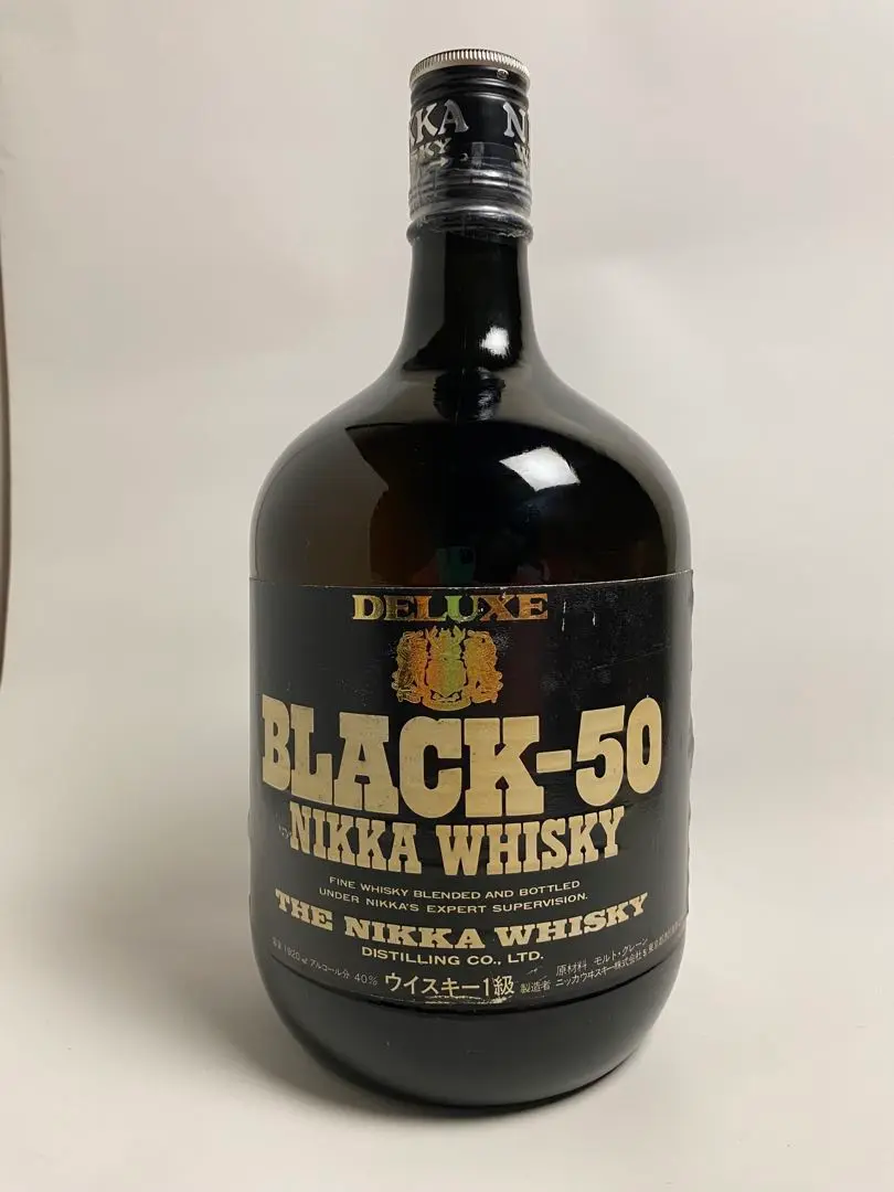 ニッカ BLACK-50 ウイスキー ＊ １級 NIKKA