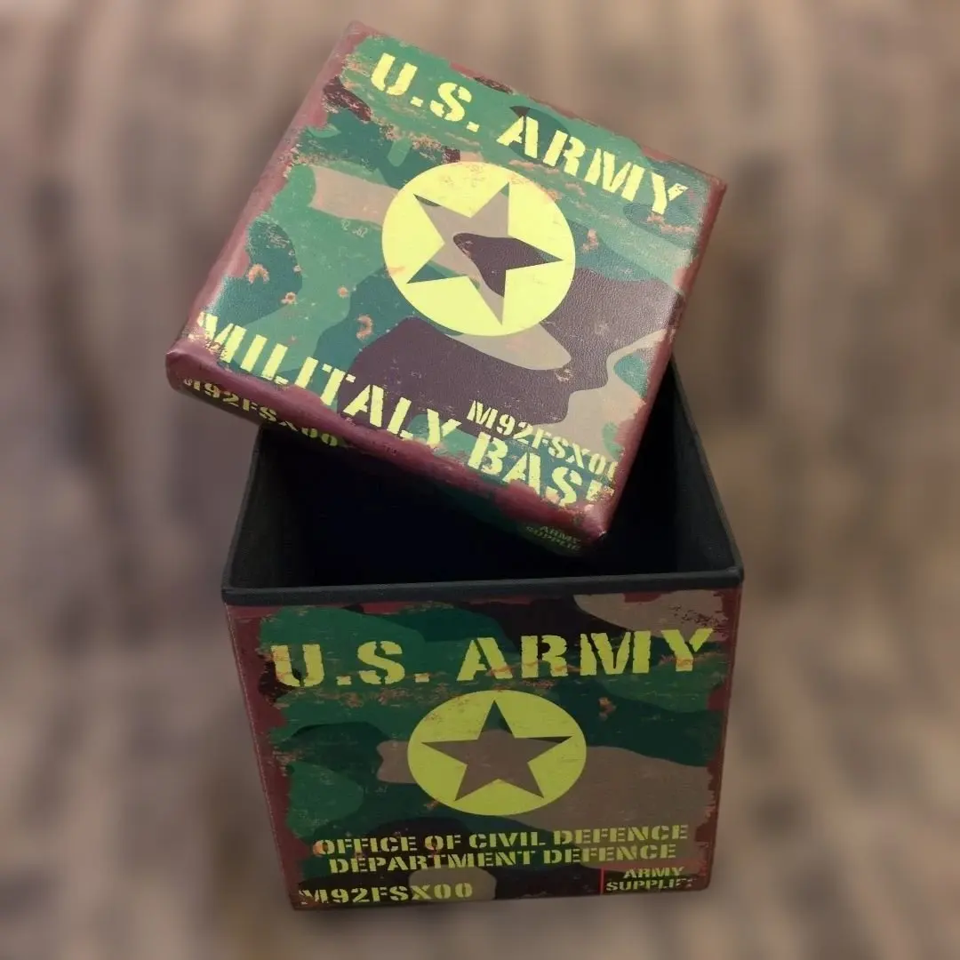 U.S. ARMY M92FSX01 ボックスチェア　ミリタリー