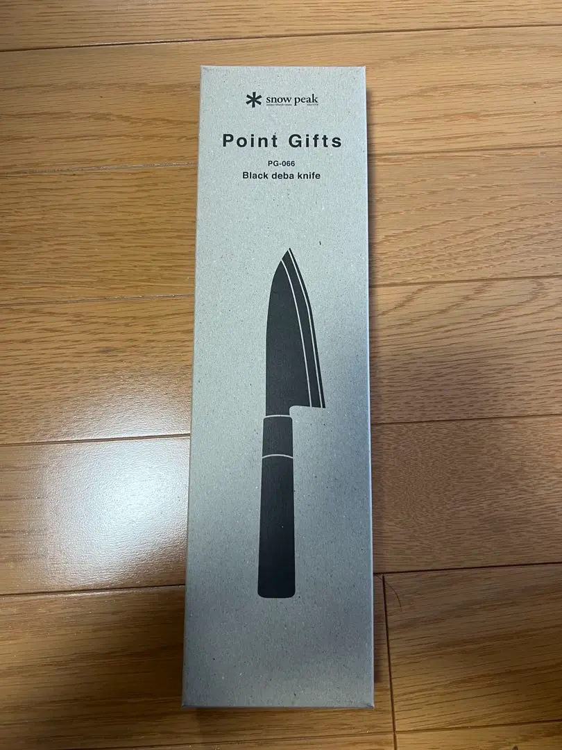 snowpeak スノーピーク　包丁　ブラック出刃包丁 ポイントギフト