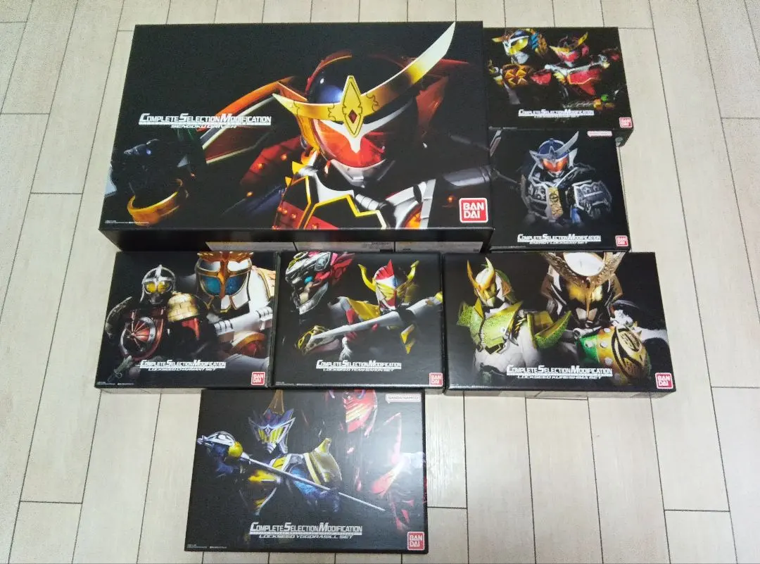 空箱セット　CSM　戦極ドライバー　ロックシード 仮面ライダー鎧武