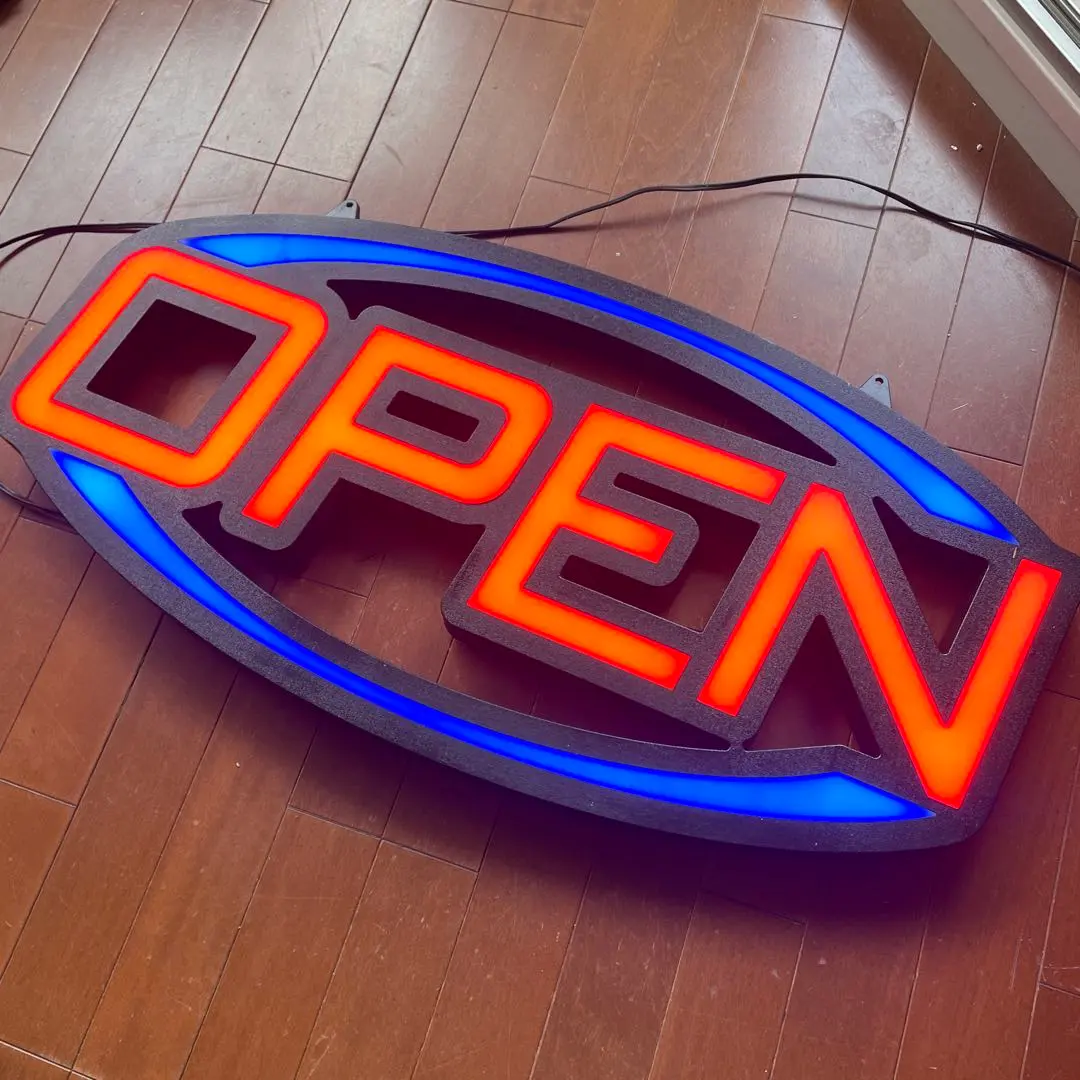 LED OPEN オープンサイン 看板 店舗サイン