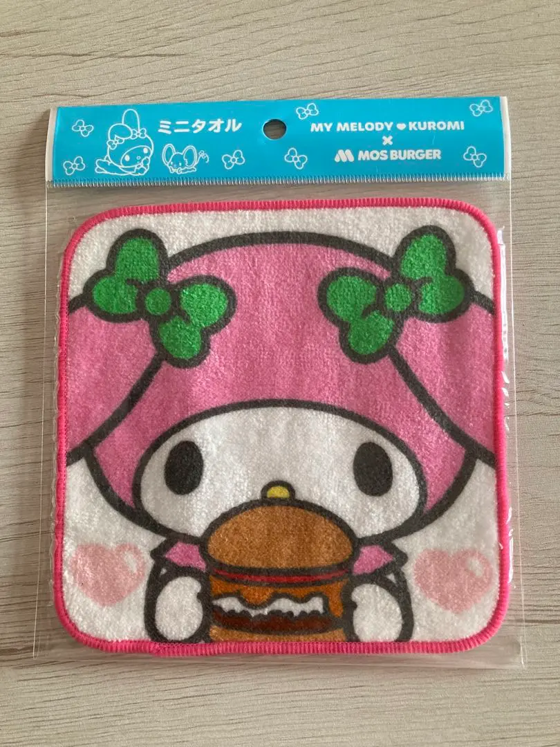 マイメロディ ミニタオル モスバーガー