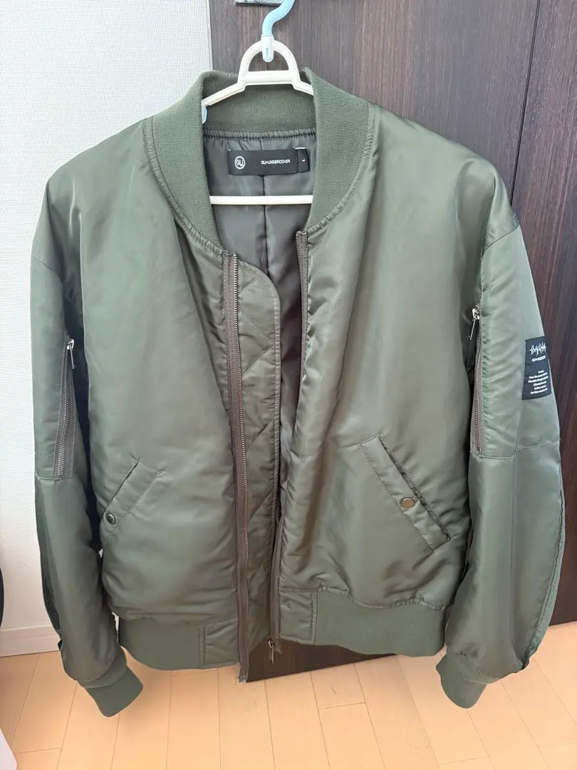 gu undercover コラボ　MA-1