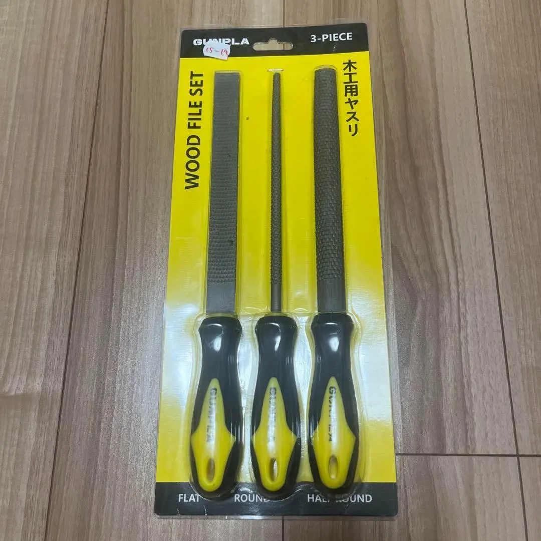 【新品未使用】Gunpla 木工用ヤスリ 3本組
