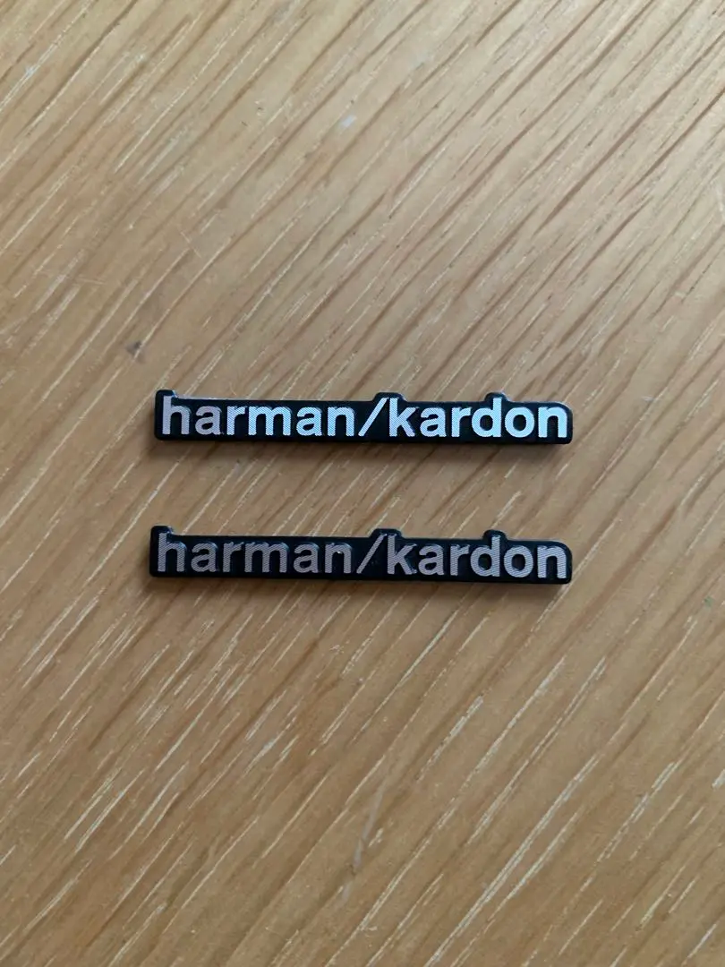 【送料無料】harman/kardon ハーマンカードン エンブレム 2個セット