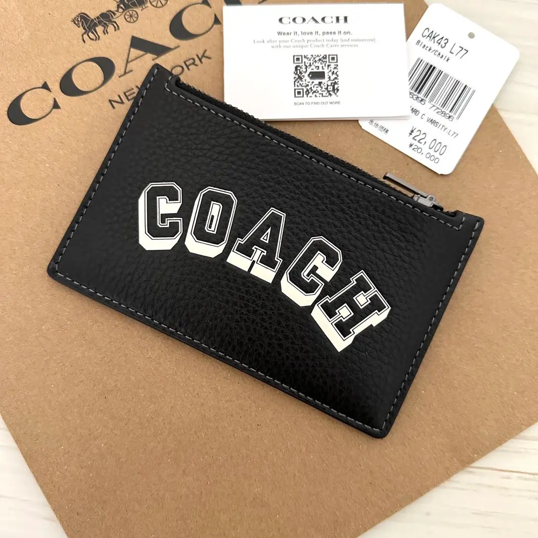COACH コインケース ブラック 小銭入れ財布