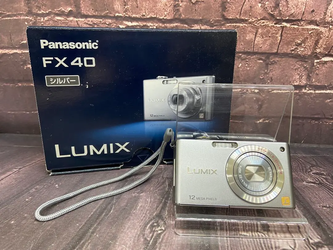 動作品　訳あり！　Panasonic LUMIX FX40 デジタルカメラ