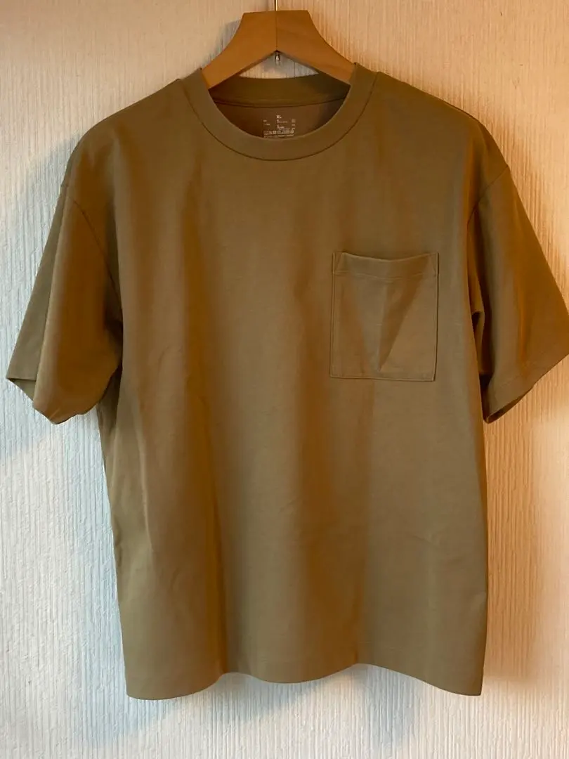 無印良品半袖Ｔシャツ　モカブラウン　XL