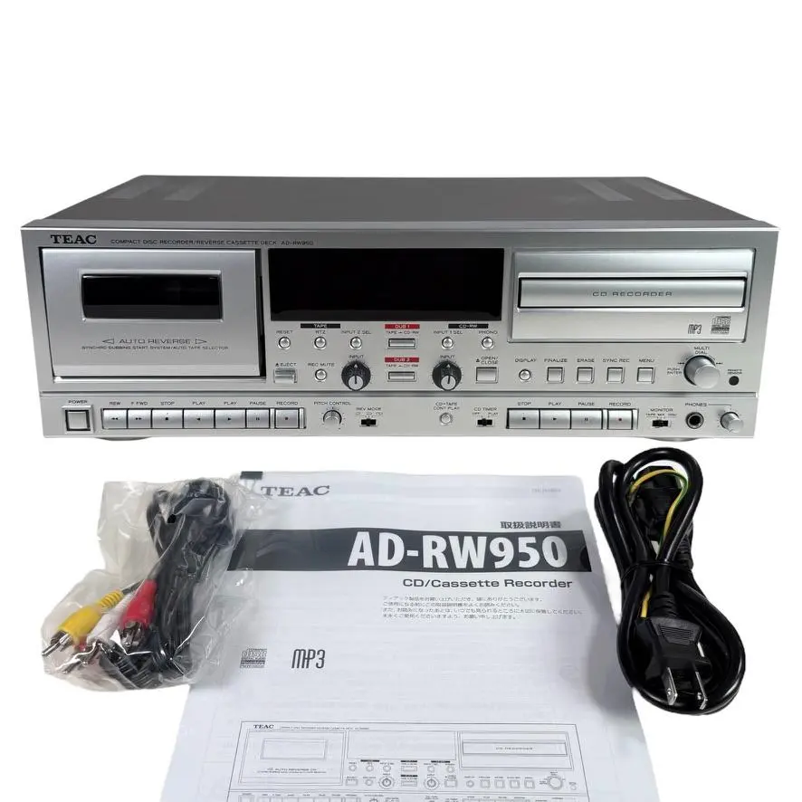 ◆優良美品◆TEAC CDレコーダー/カセットデッキ AD-RW950