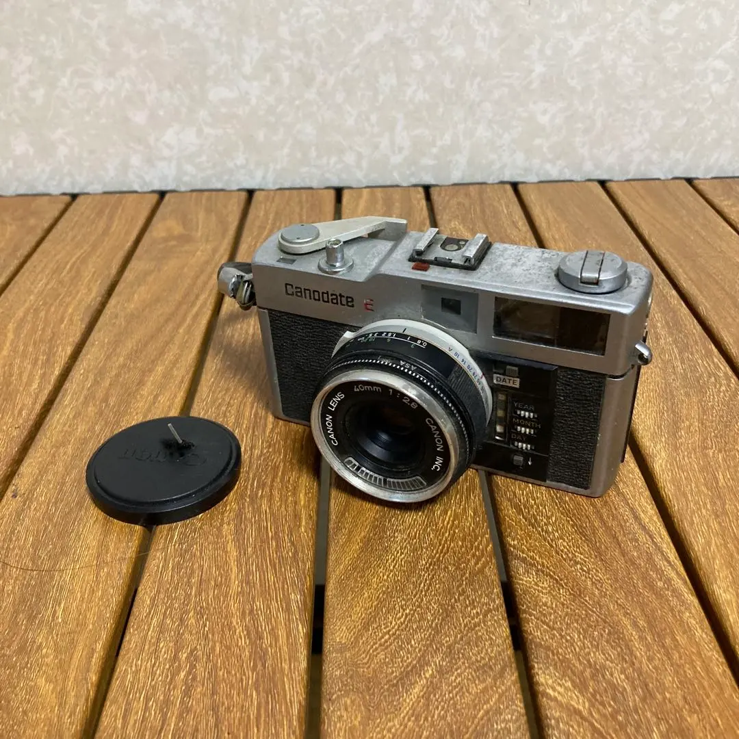 ジャンク品 キャノン Canon Canodate E レジンファインダーカメラ