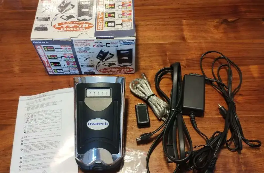 レイデッカー OWL-ERD25/ES　RAID 0/1対応2.5HDDケース