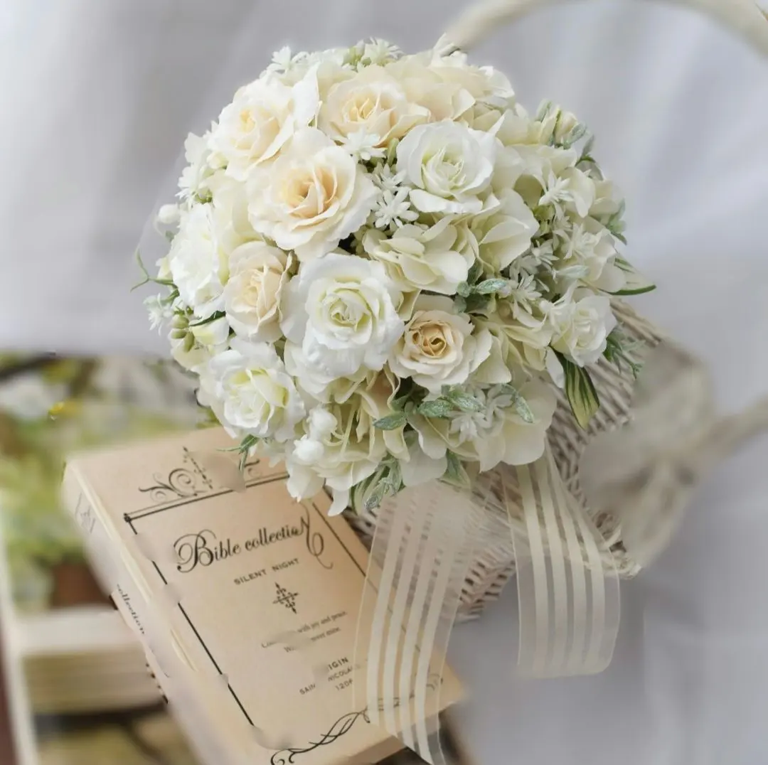 ウェディングブーケ&ブートニア　アーティフィシャルフラワー