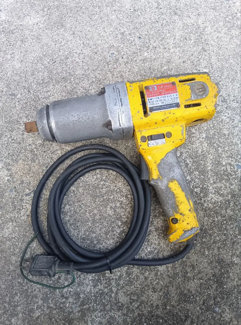 Hitachi EW-14 電動インパクトレンチ 100V 日立