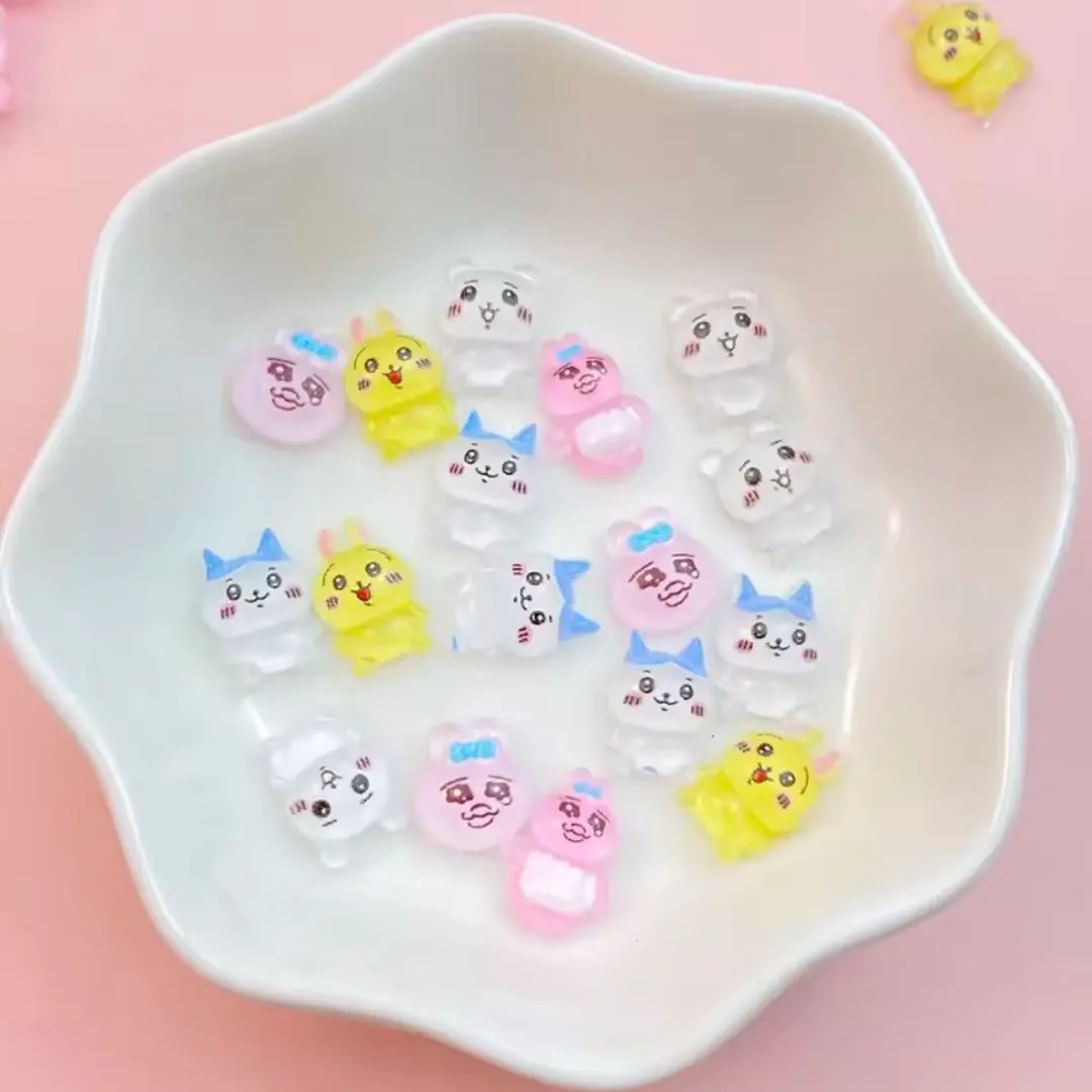 最安♡ちいかわ ハチワレ うさぎ ネイルパーツ キャラクター 10点セット