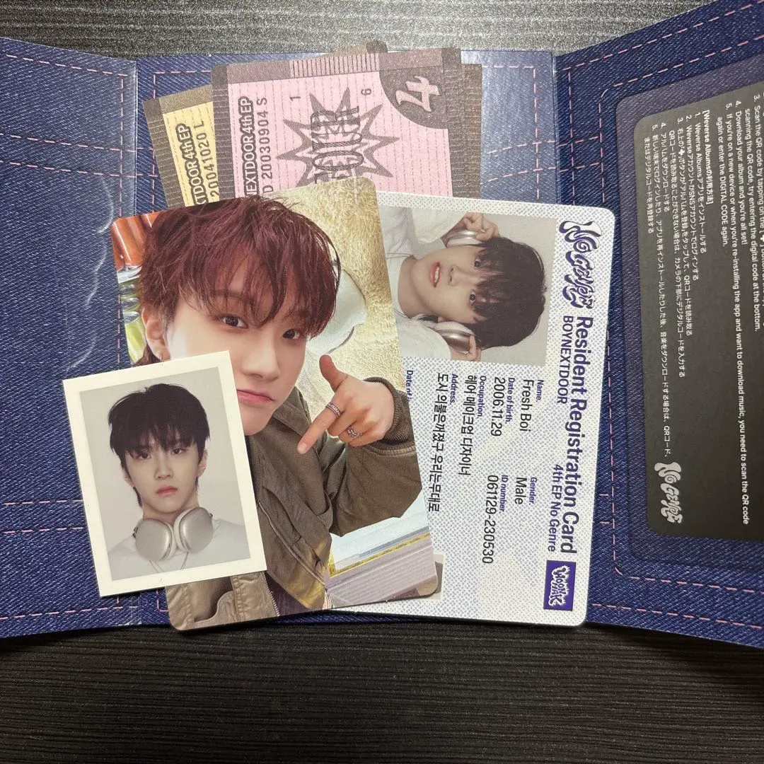 BOYNEXTDOOR No Genre ウナク Weverse盤