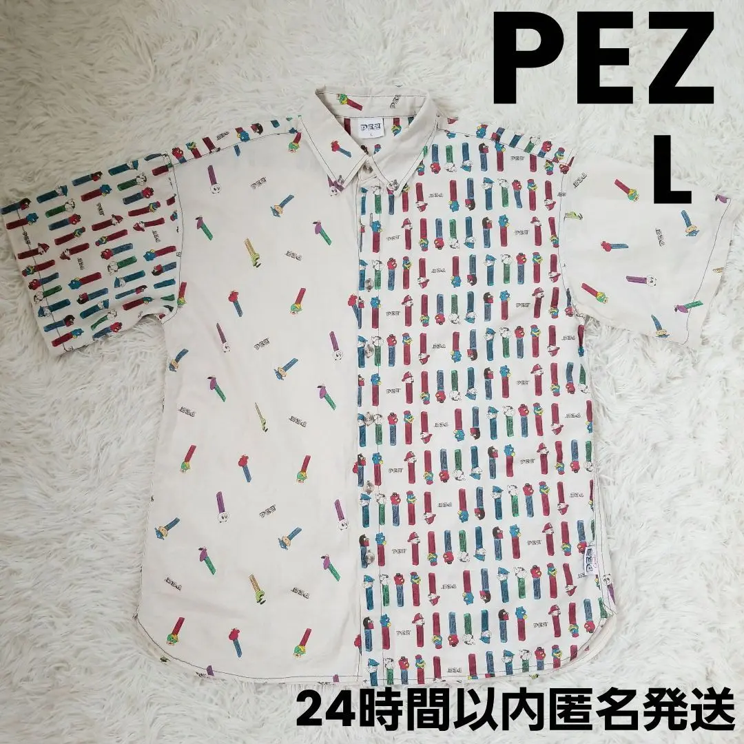 PEZ　Cotton Pattern Shirt　ペッツ　コットンパターンシャツ