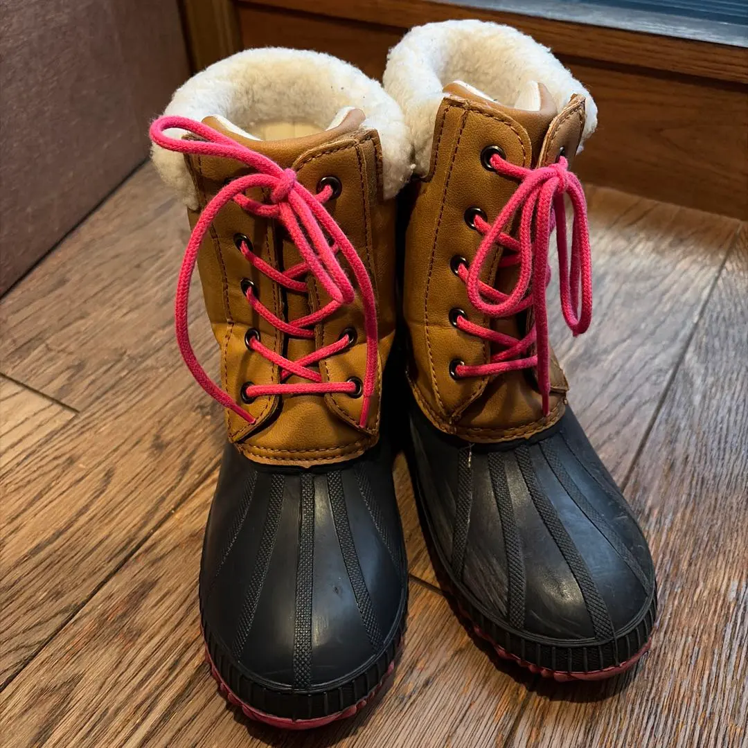 Thinsulate ハイカットブーツ ブラウン/ブラック