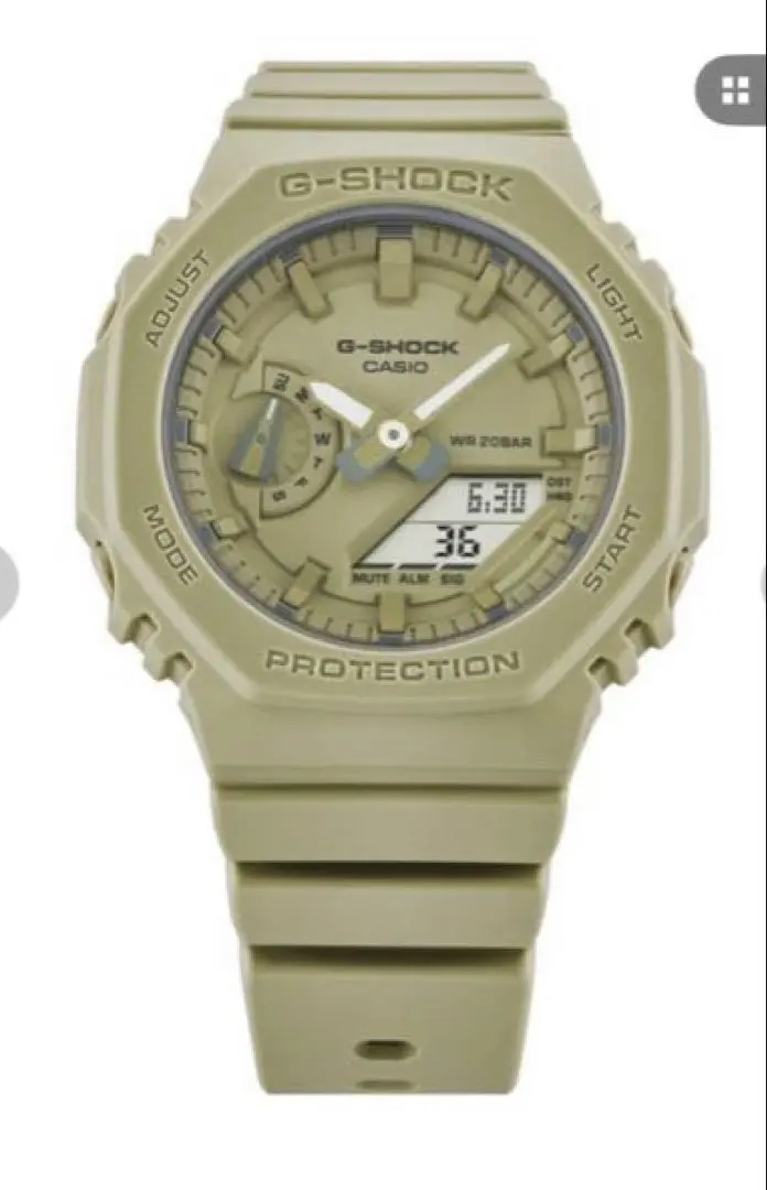 G-SHOCK/ジーショック 腕時計 GMA-S2100BA-3AJF グリーン