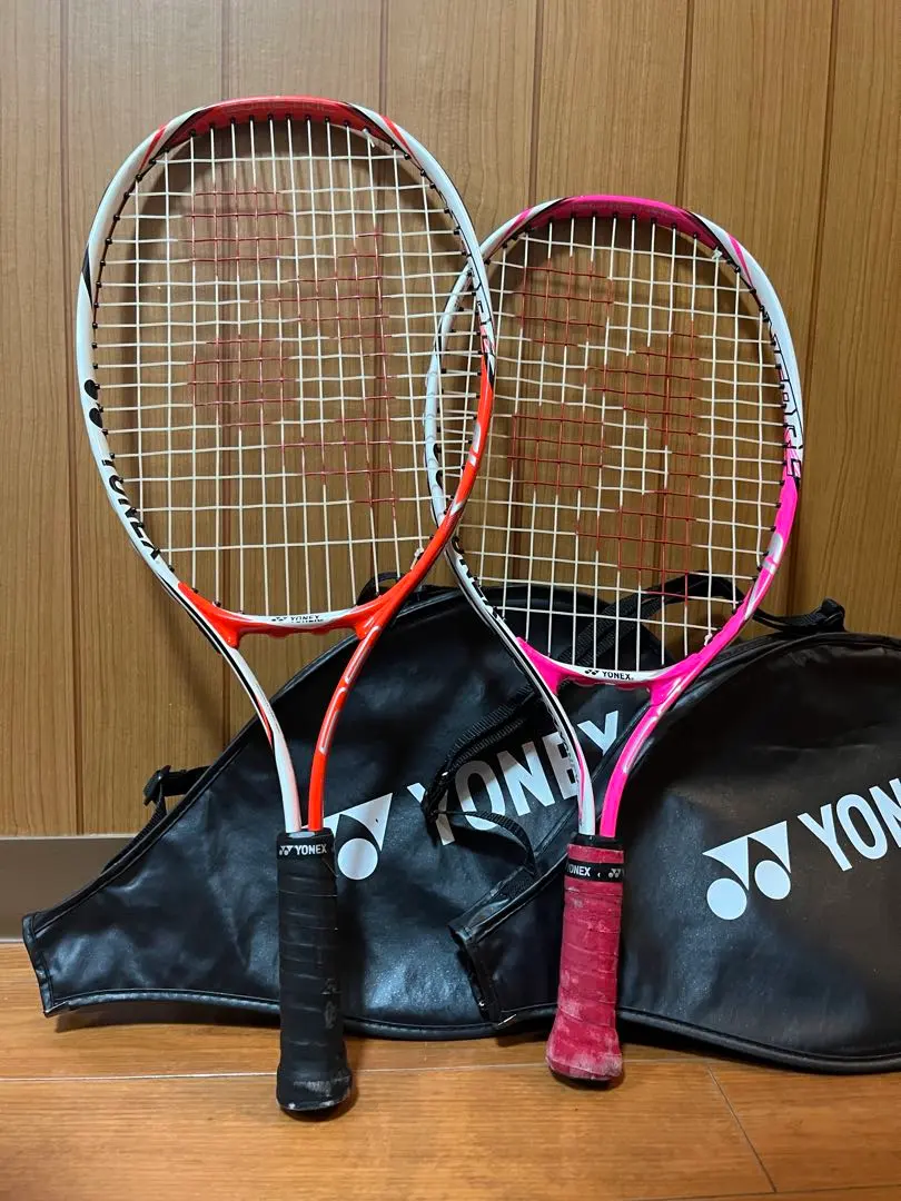 YONEX テニスラケット2本セット　23インチ.21インチ　キッズ