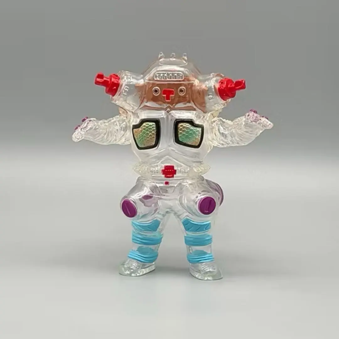 宇宙ロボット キングジョー クリア成型　MAXTOY ウルトラセブン ソフビ