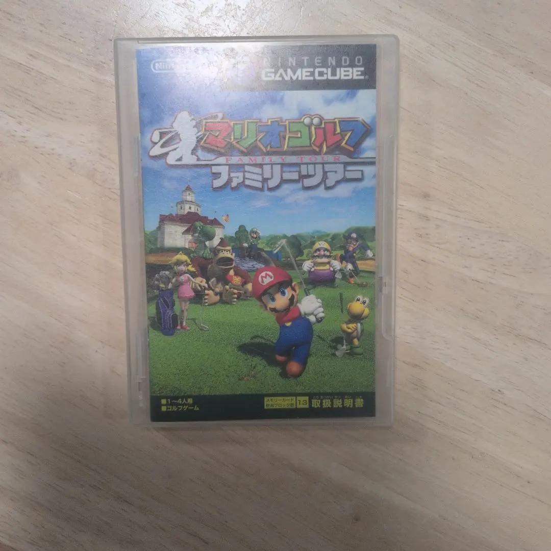 「ジャンク品」マリオゴルフ ファミリーツアー ゲームキューブ ソフト