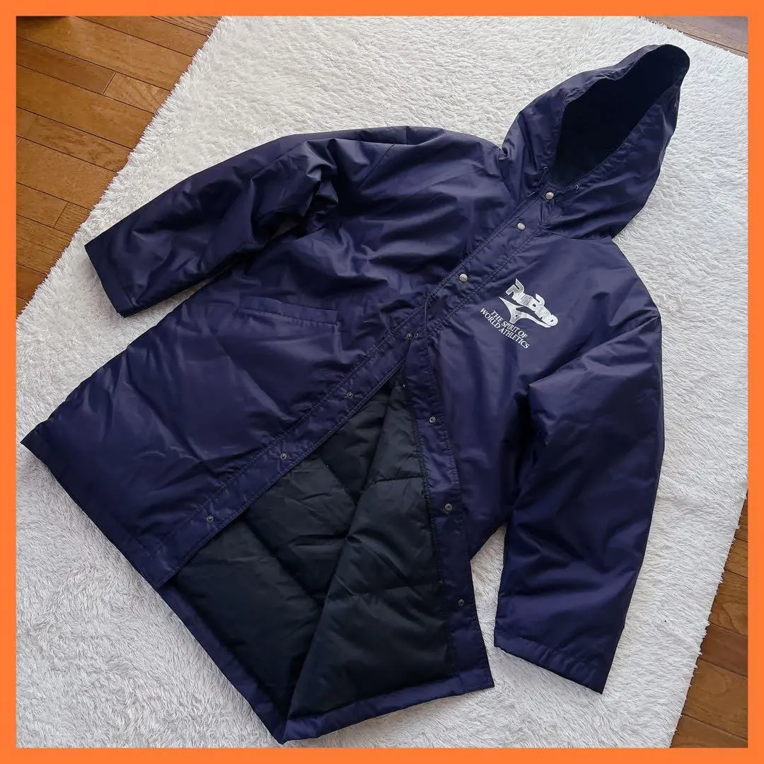 美品】MIZUNO ミズノ ランバード ダウン ロング ベンチ コート 大き目
