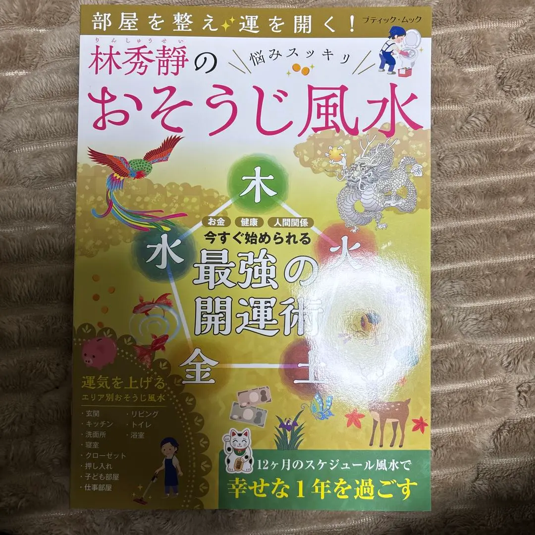 部屋を整え運を開く 林秀靜の悩みスッキリおそうじ風水