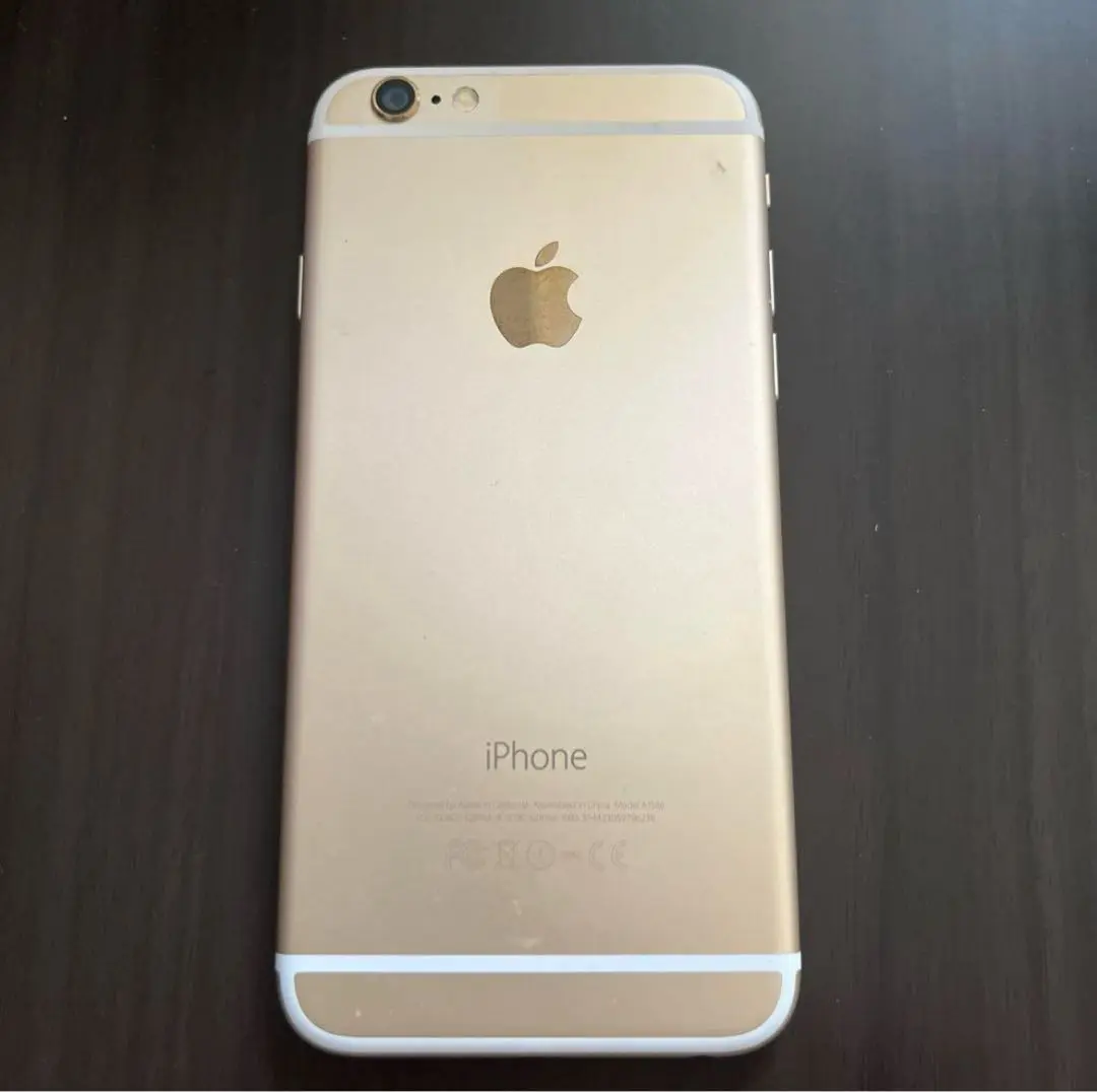 iPhone6 Apple Softbank 64GB ゴールド カバー付き