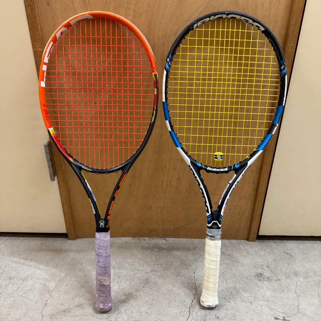 HEAD & Babolat 硬式テニスラケット 2本セット