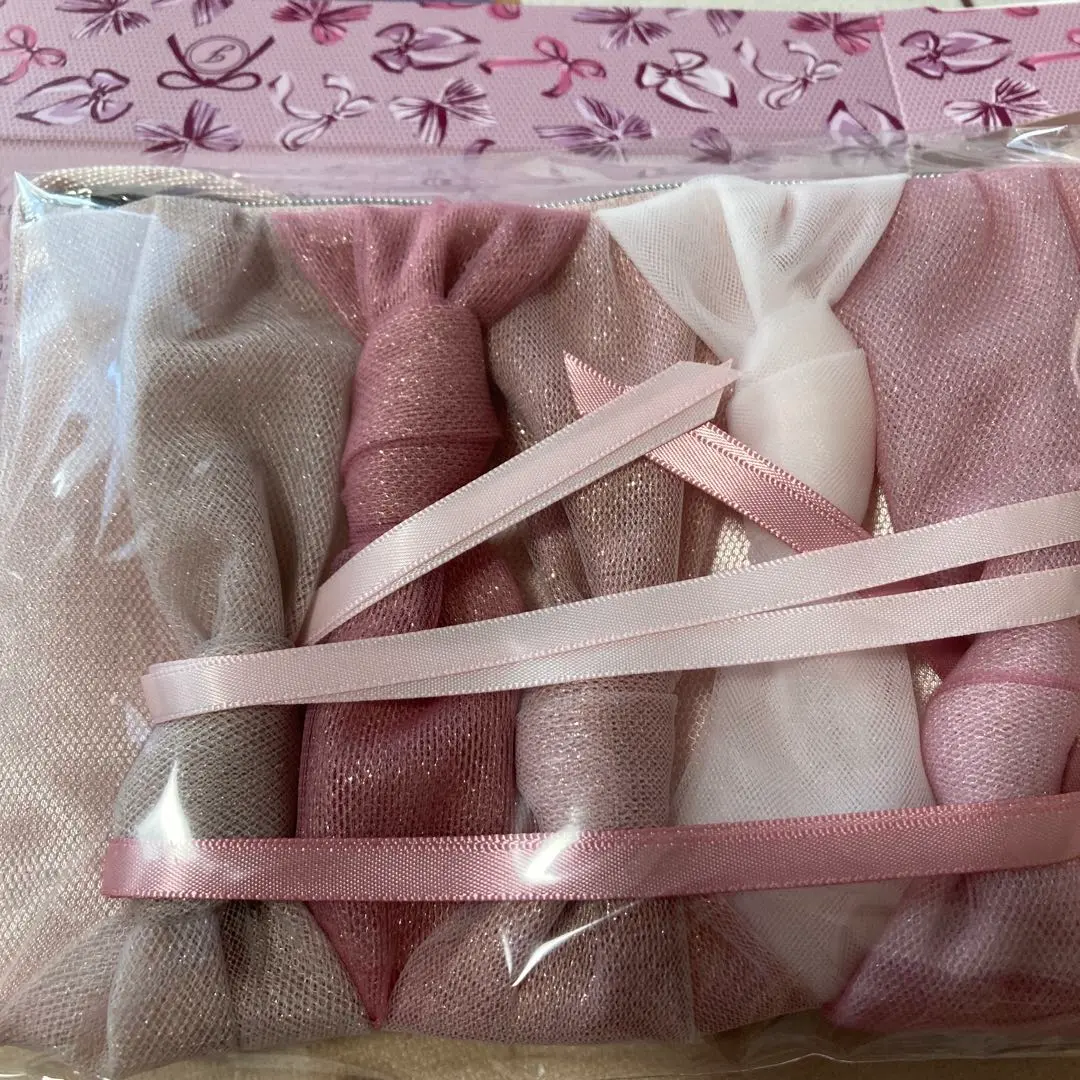 JILL STUART リボン付きポーチ